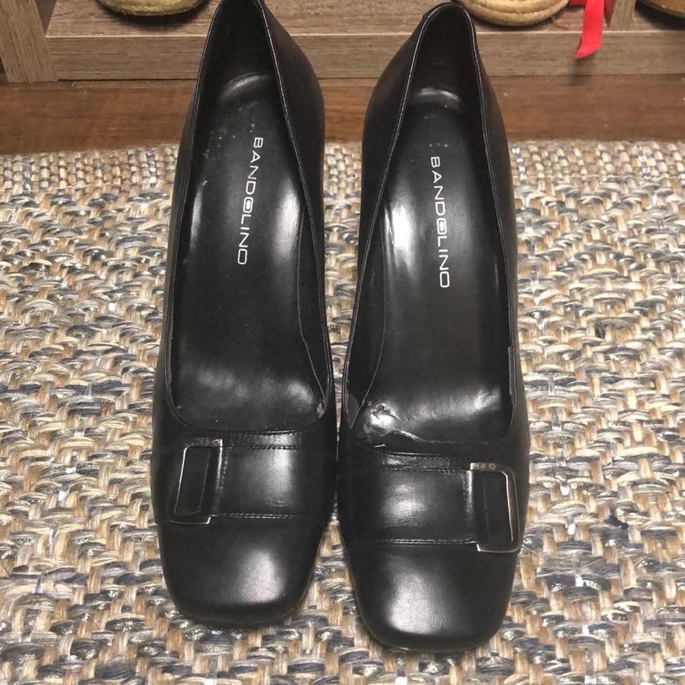 Bandolino black heels size 7